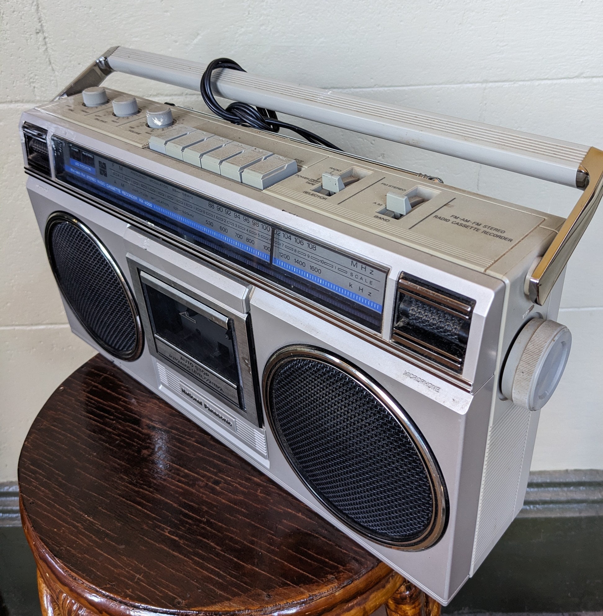 Vintage NATIONAL PANASONIC RX4950SA Radio / Cassette Boombox