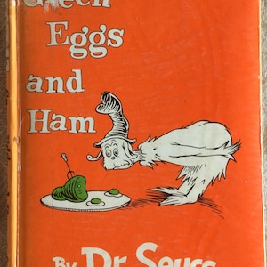 GREEN EGGS and Ham 1962 1st UK Edition Hardback