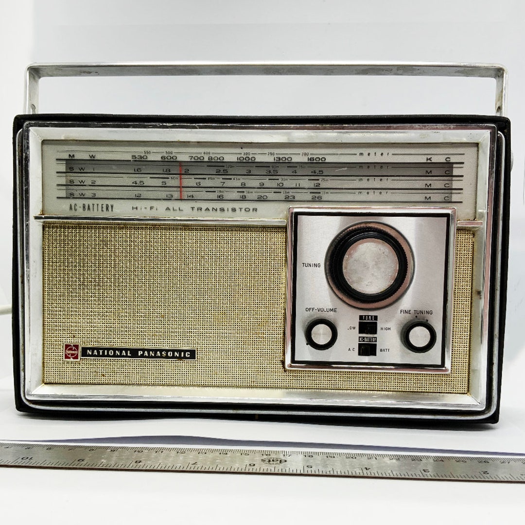 Vintage NATIONAL PANASONIC Japan-made 1963 One of the First Vintage NATIONAL PANASONIC Japan-made 1963 One of the First