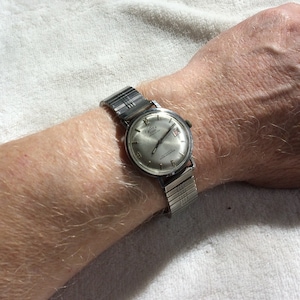 Vintage RITEX EDOX HYDROSTAR Watch Gents Automatic 1960&#39;s Swiss-Made Working