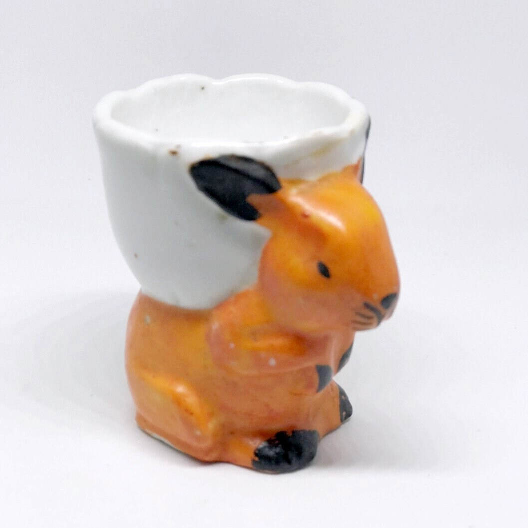 Vintage KANGAROO Ceramic Eggcup 1950's Japón Etsy