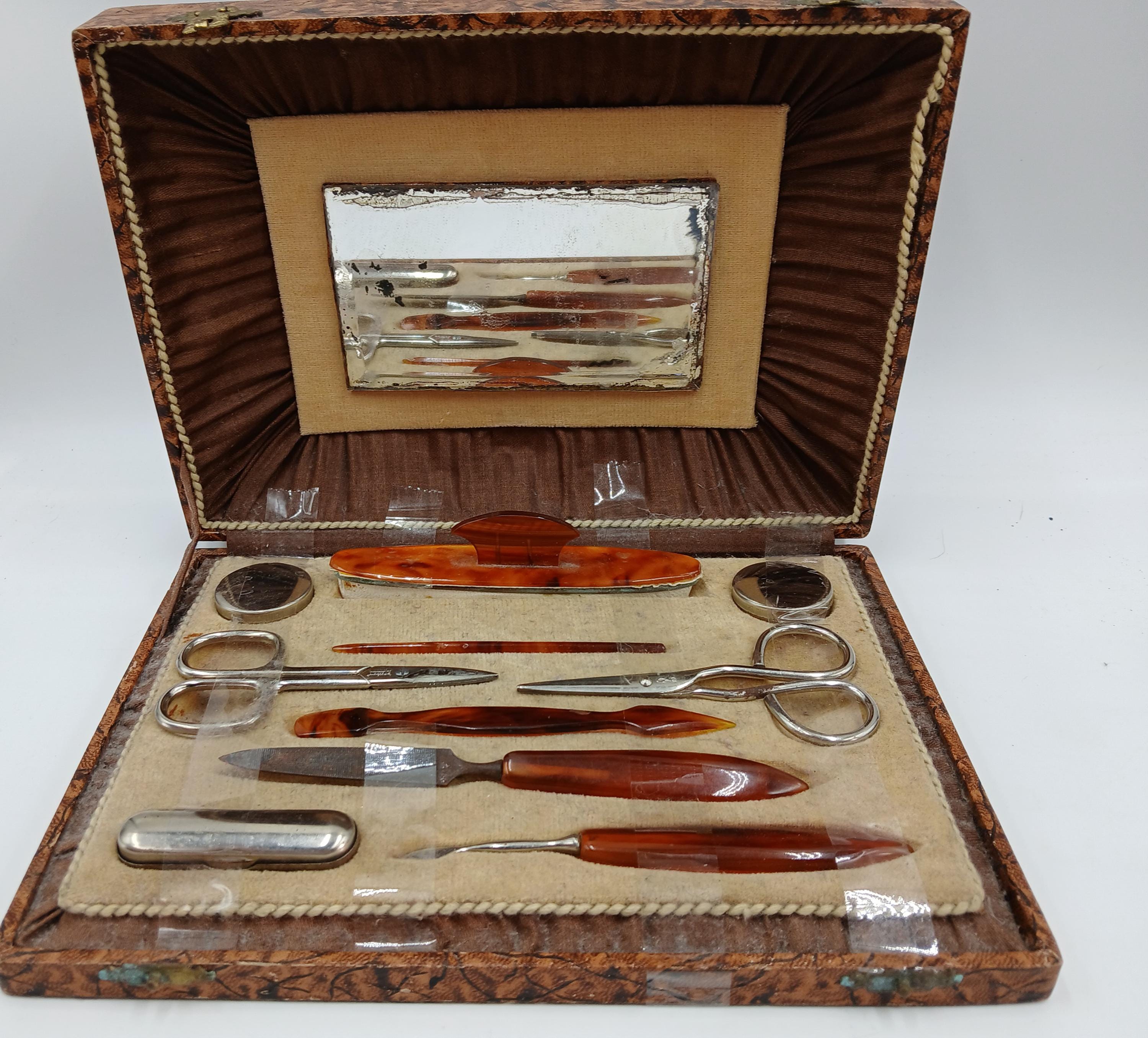 1920s manicure set - Etsy 日本