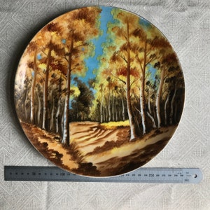 VINTAGE Hand-Painted Plate from SAJI Japan A-529