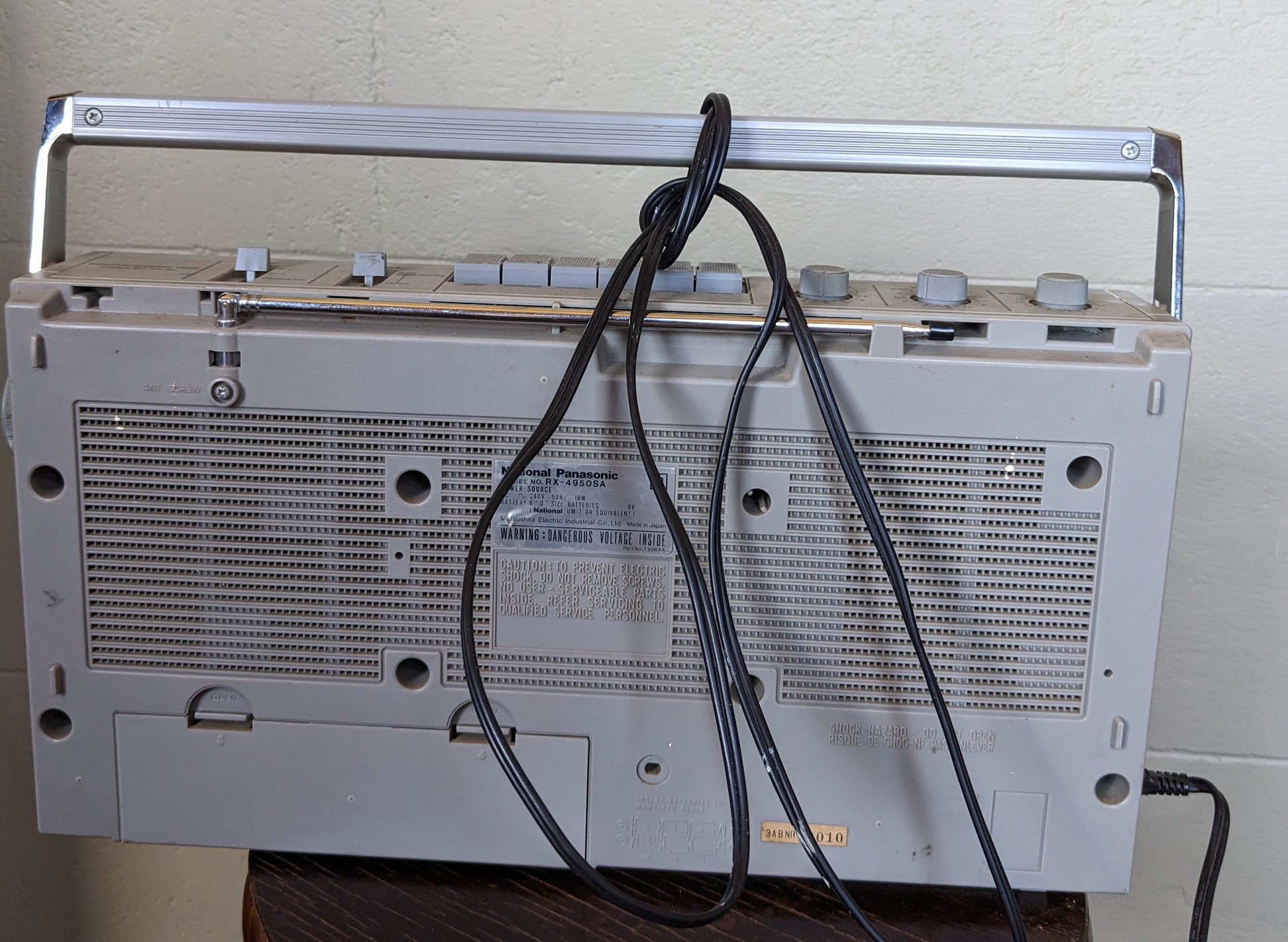 Vintage NATIONAL PANASONIC RX4950SA Radio / Cassette Boombox