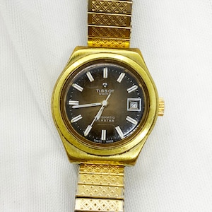 Vintage TISSOT Ladies &quot;SEASTAR&quot; Watch 1960&#39;s Swiss-Made Automatic/Windup Working