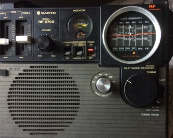 Vintage SANYO All-transistor Radio - Japan-made 1975 - Etsy