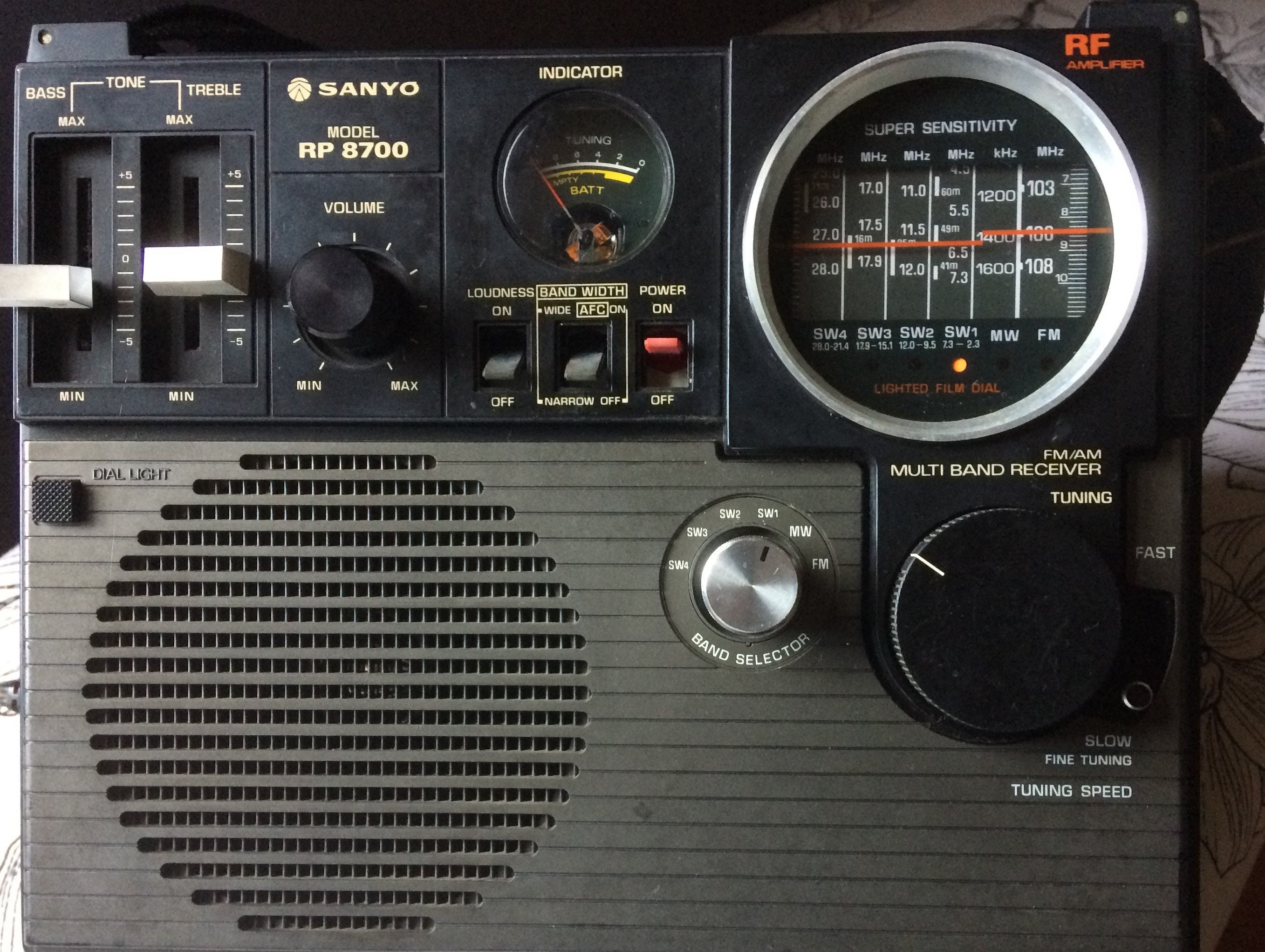 Vintage SANYO All-transistor Radio - Japan-made 1975 - Etsy