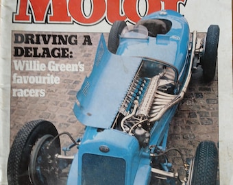 Car Magazines - 10 x Motor, AutoCar, Car, all British 1975-1981