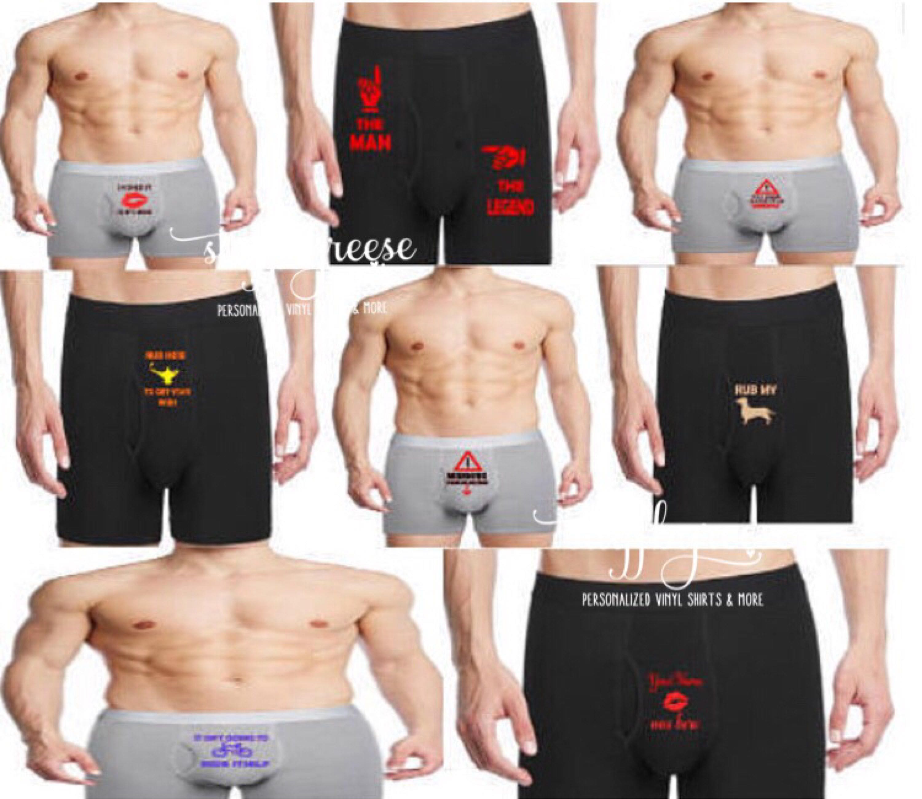 Personalized Boxer Briefs Novelty Underwear Naughty Boxers Etsy