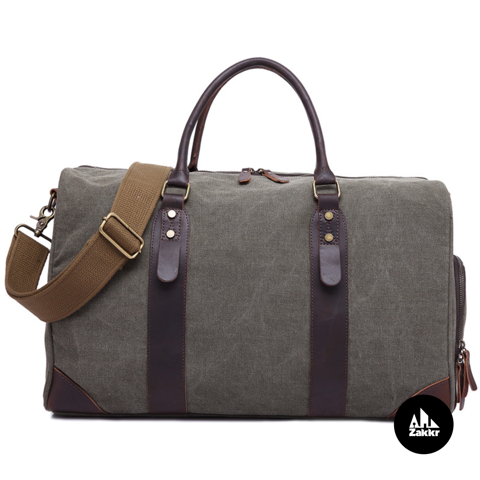 MEN'S ZEP-PRO CANVAS WEEKENDER BAG-LAB
