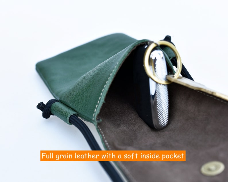 Small crossbody bags Leather bag Women cross body bag iPhone Cross body purse Mini crossbody purses leather Shoulder bag Mini crossbody bag image 7