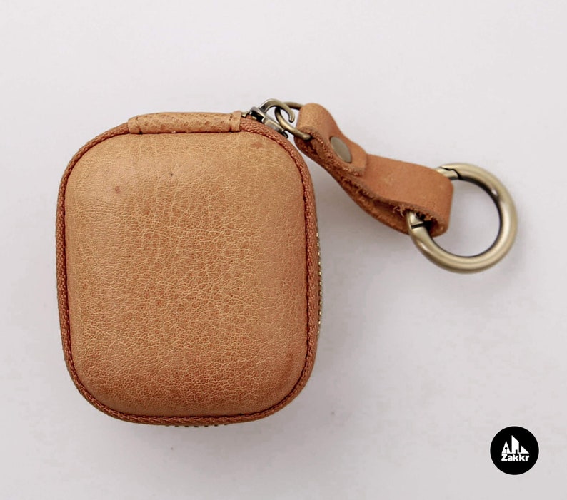 Leather airpod cases Leather airpods case Earbud holder Etsy