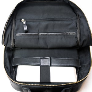 Leather backpack mens MacBook backpack Leder Laptop backpack women Leather rucksack leder Large backpack Mens backpack Khaki backpack Travel image 5