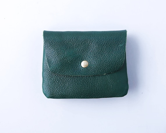 Women Leather Minimalist Bifold Cardholder Wallet W-Coin & Money Pockets –  Pikobag