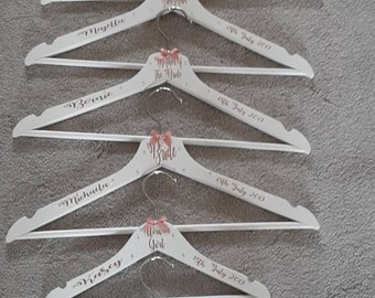 Bridal party dress / suit hangers