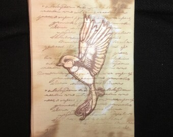 Hand Bound Small Watercolour Book