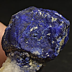 164 Carat Lazurite Crystals Specimen With Fluorescent Phlogopite & Pyrite From Badakhshan Afghanistan image 8