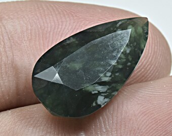 10 Carat Faceted Serpentine Cut Gemstone From  Khoogyaani Afghanistan