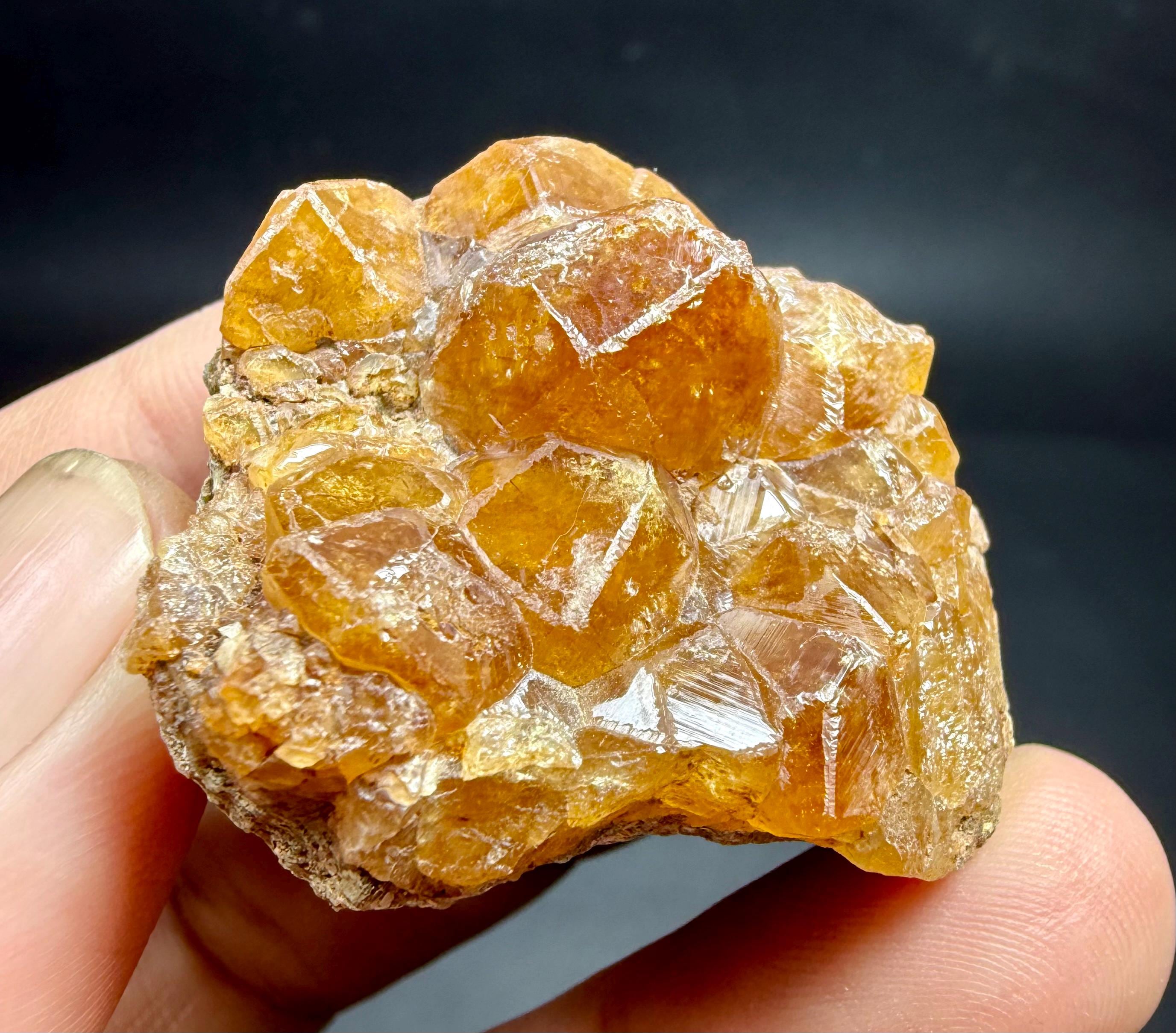 271 Carat NATURAL GROSSULAR GARNET Crystals Specimen From Pakistan