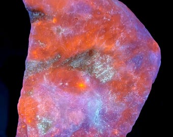 408 Gram Fluorescent Phosphorescent Blue Hackmanite from Afghanistan – Rare Collector Mineral Specimen