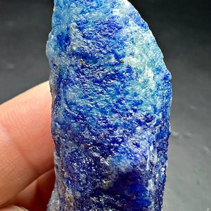 166 Carat Fluorescent Afghanite Crystal With Fluorescent Calcite, Pyrite From Badakhshan Afghanistan