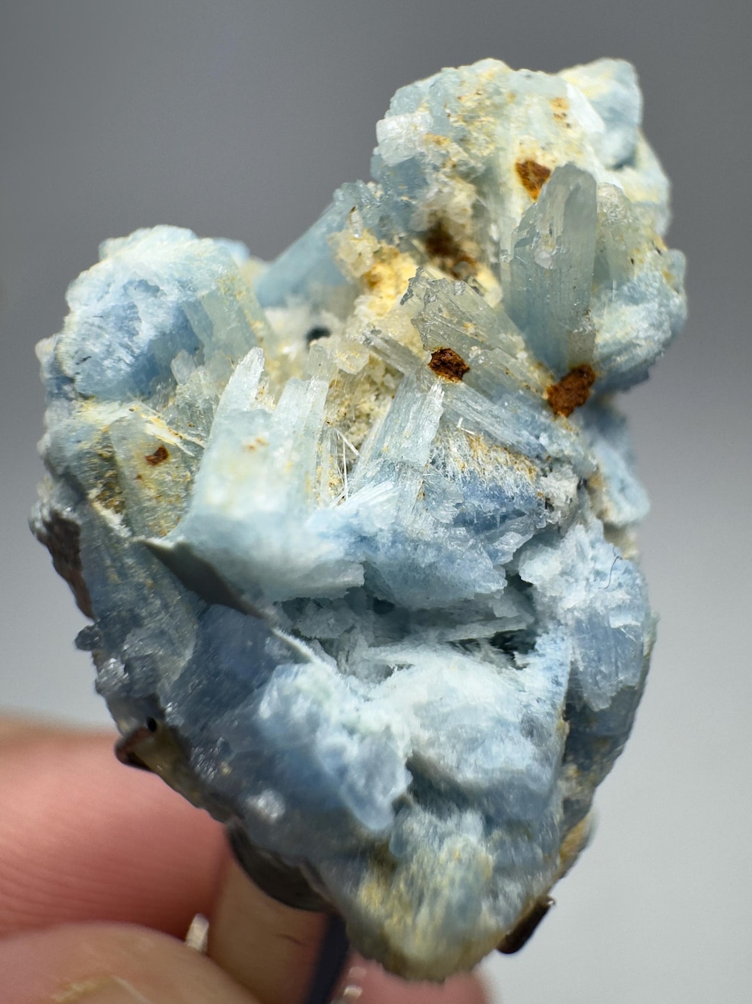 22 Carat Vorobyevite Beryl Crystals Bunch From Badakhshan Afghanistan ...