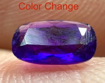 0.32 Carat Faceted Florescent Phosphorescent Sharp Color Change Hackmanite Gemstone From Badakhshan Afghanistan