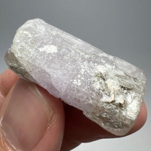 39 Carat Fluorescent Purple Apatite Crystal with Mica - Kunar Afghanistan