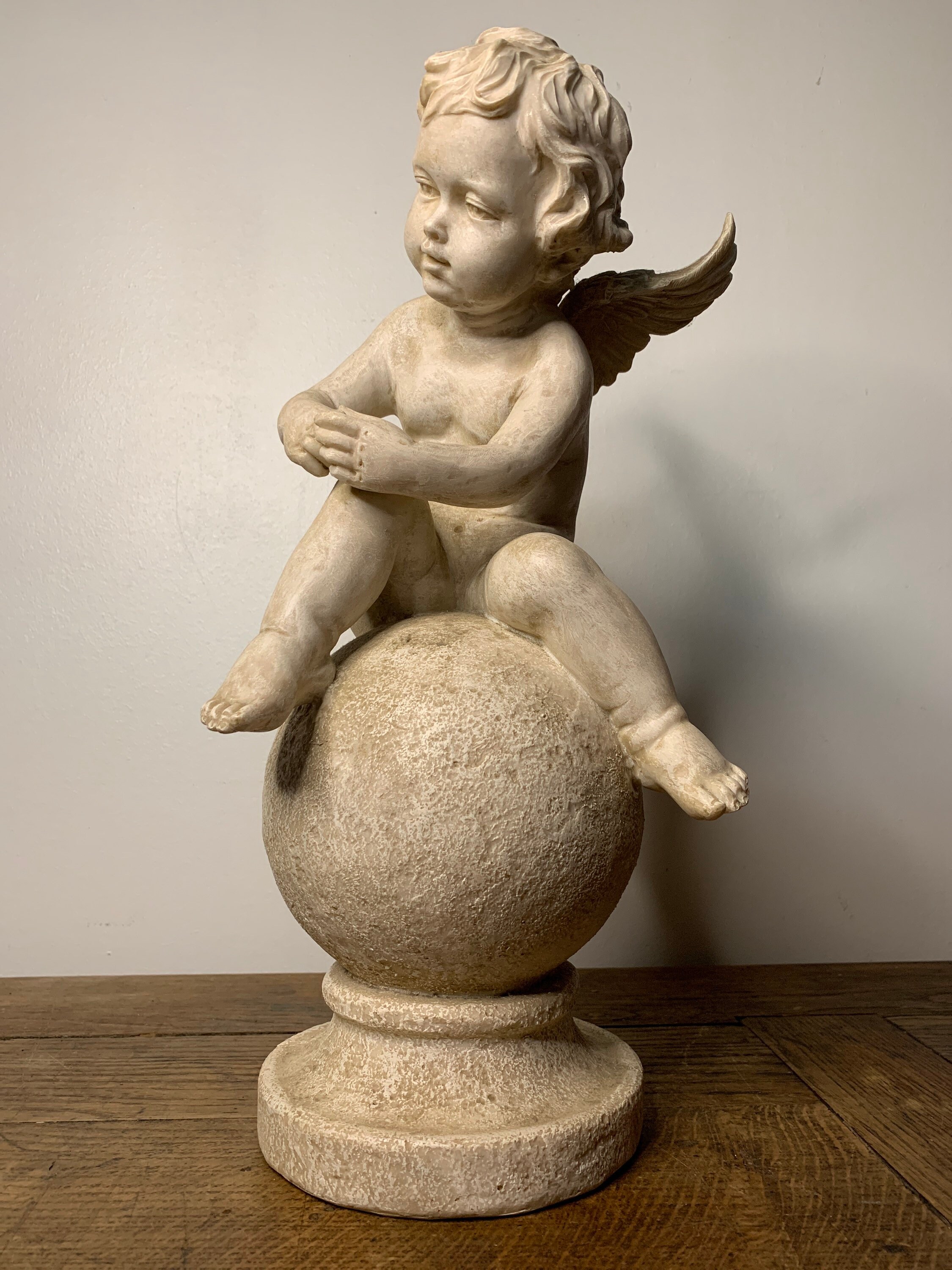 statue Chérubin Antique