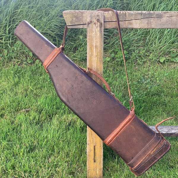 Leather Rifle Case Etsy