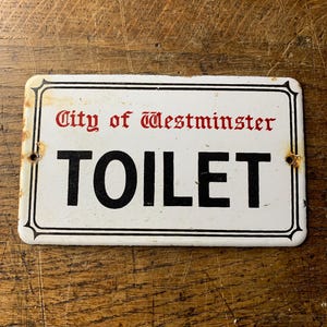【Garnier】Westminster Sign Garnier Gifts Garnier Enamel Signs - Etsy