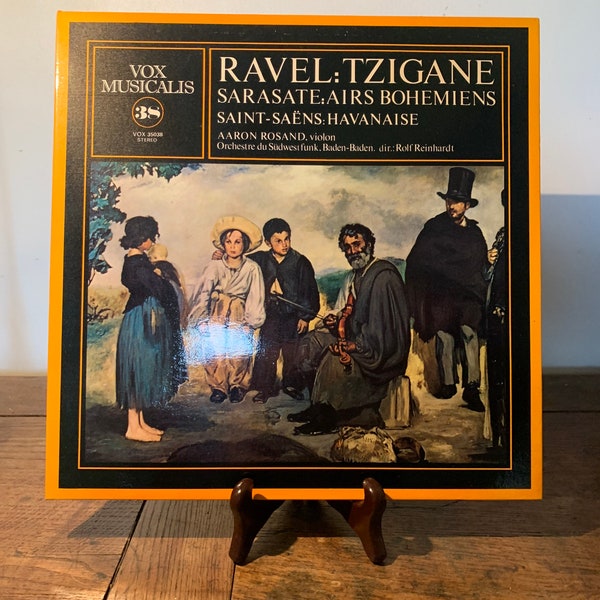 Vinyle Ravel Tzigane, voix musicalis