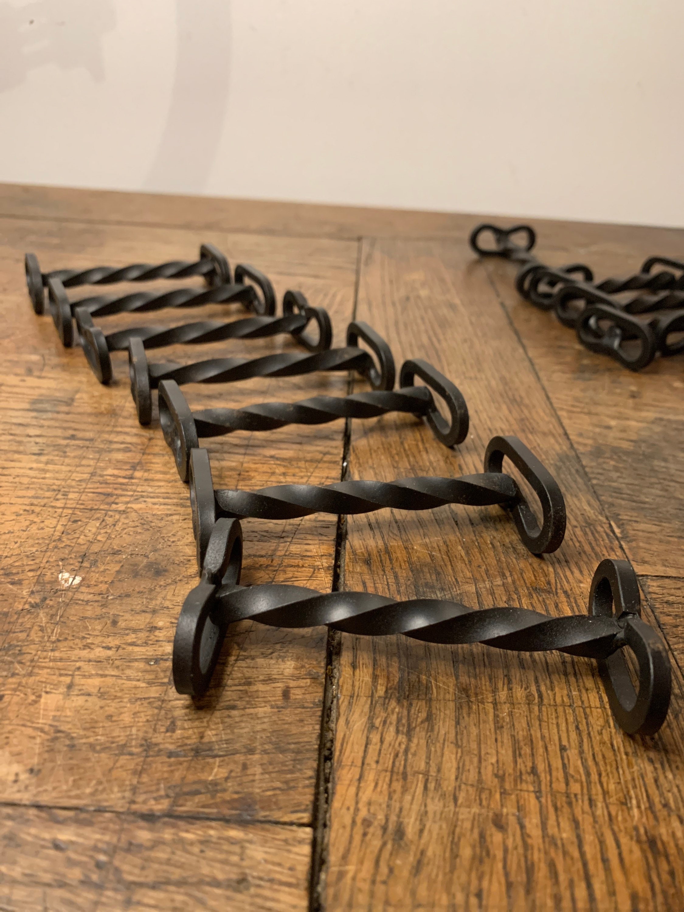 Porte Couteaux Vintage Fer Forgé