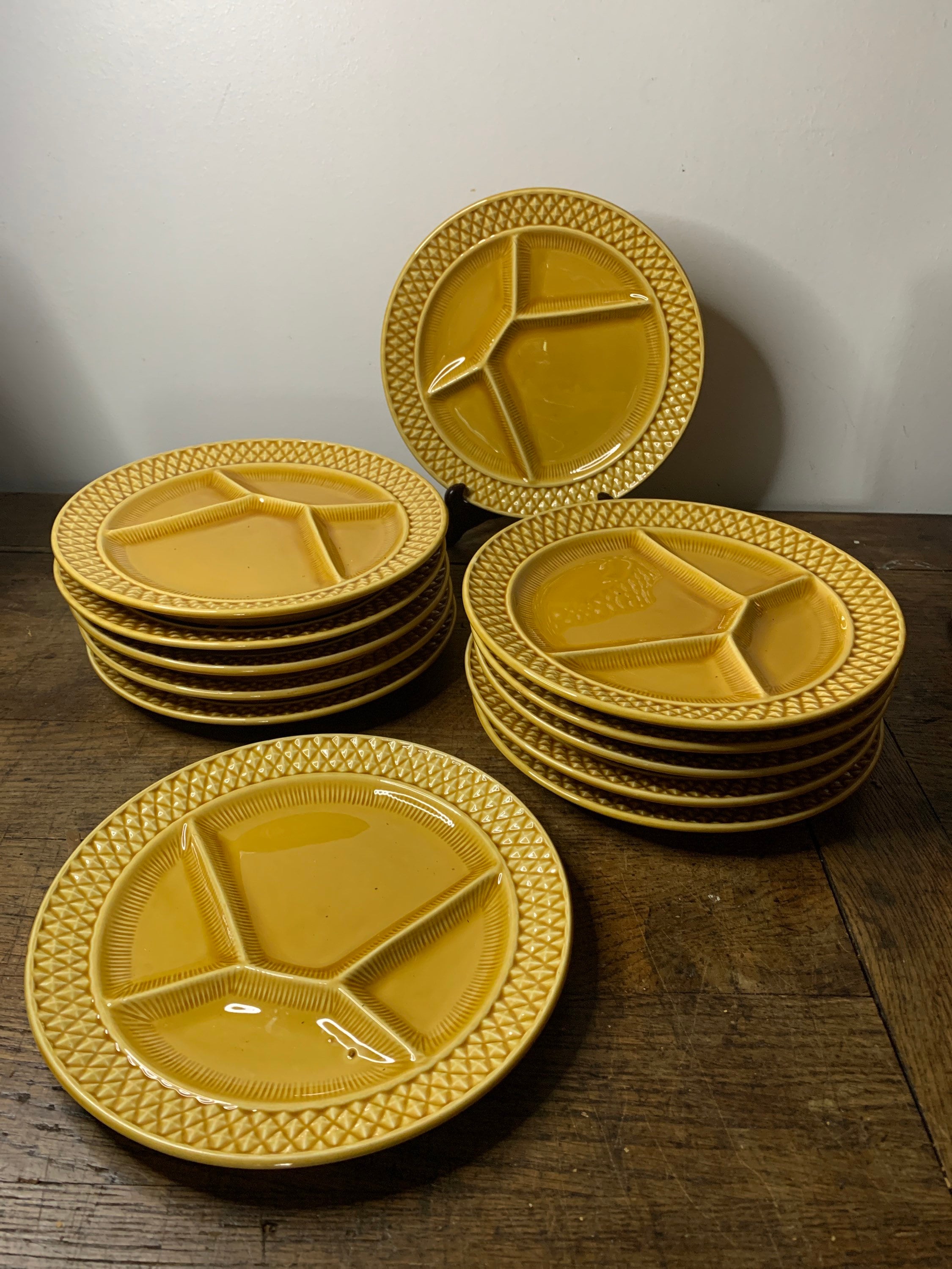 Assiette Faïence Sarreguemines