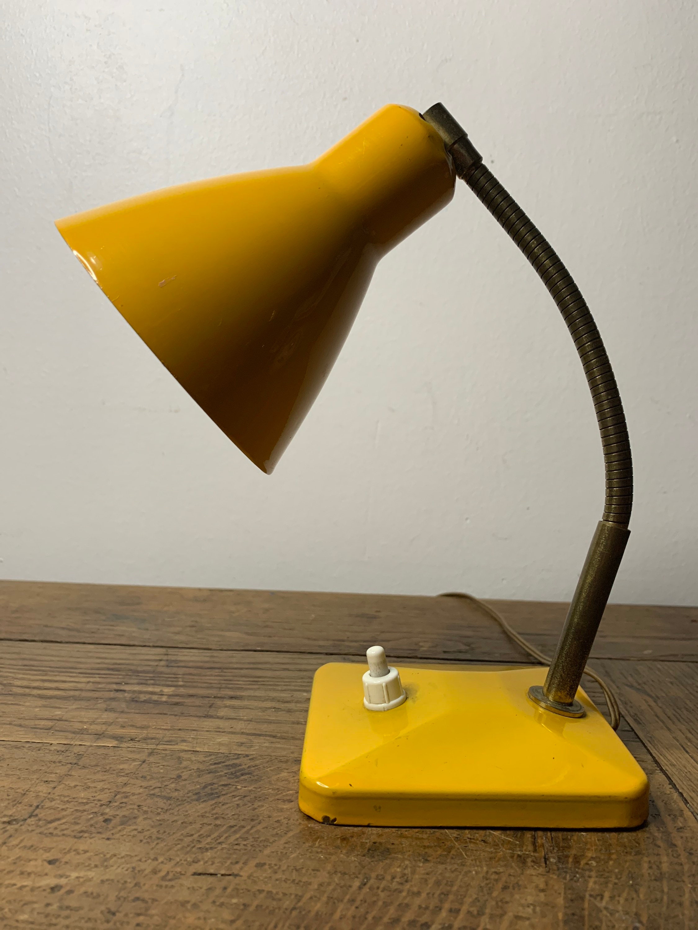 Lampe De Chevet Sampa Helios, Couleur Marron (occasion, Fonctionnelle)