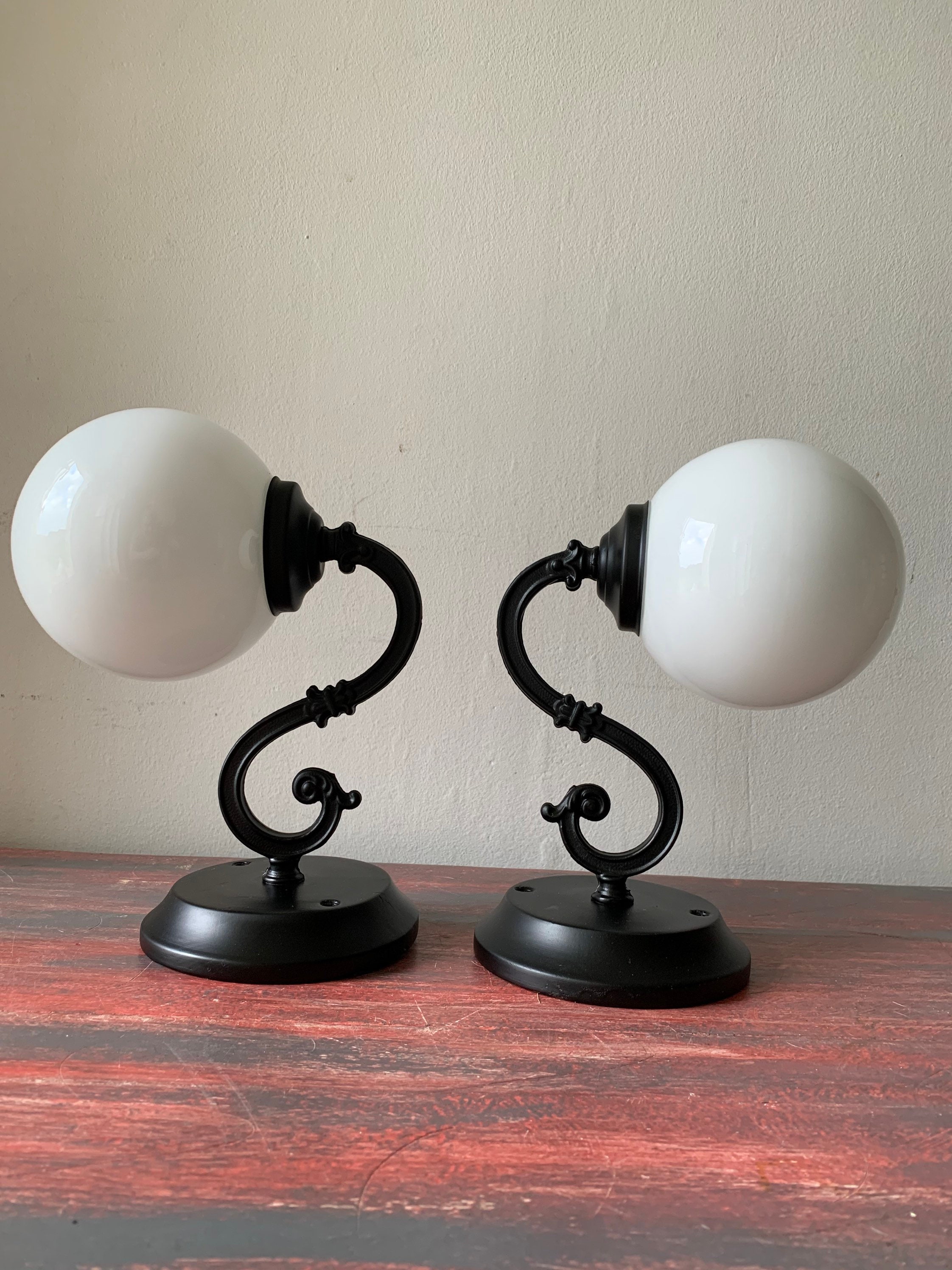 Lampe Applique Murale Opaline