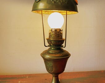 Antique bedside lamp