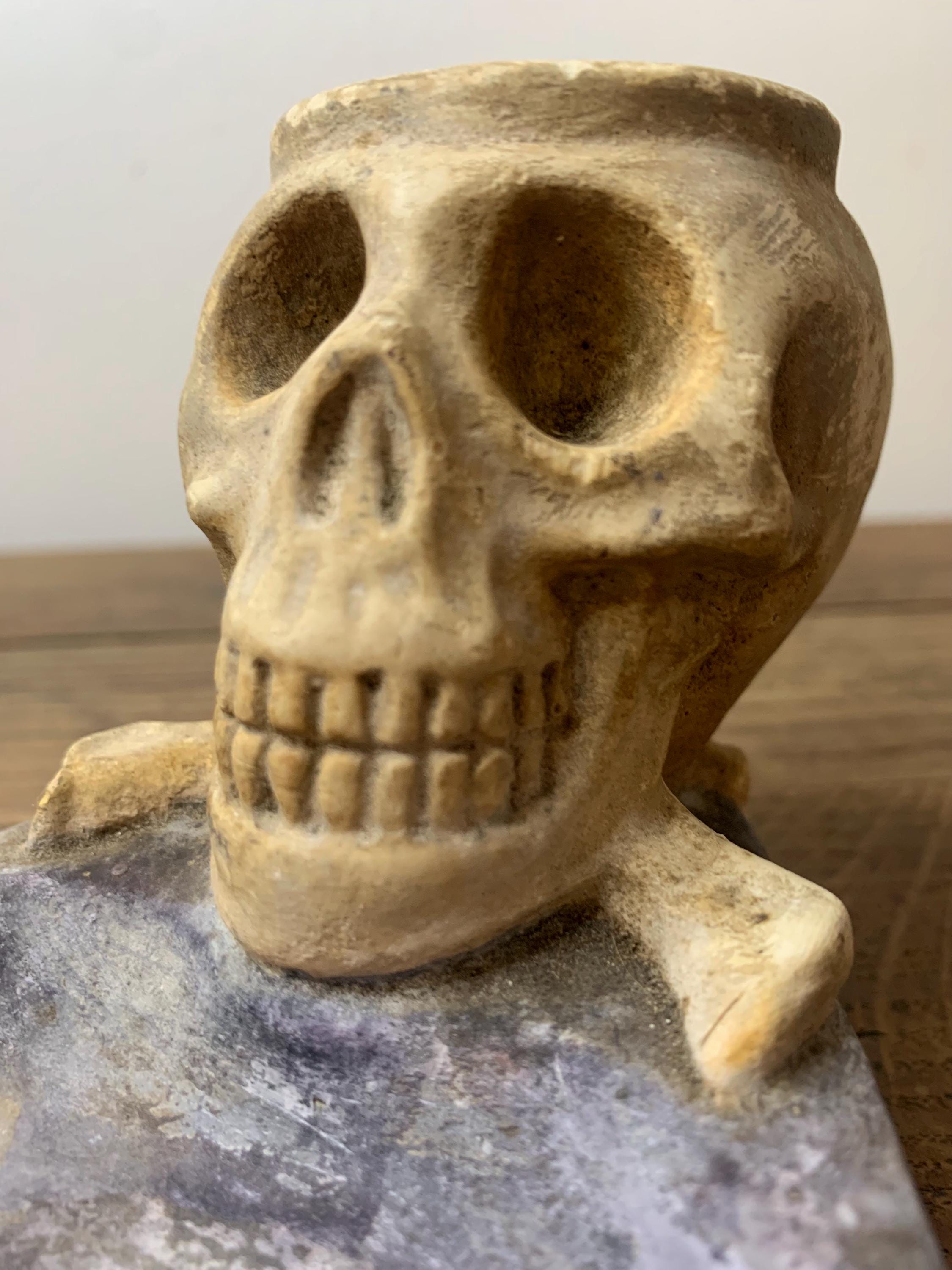 アンティーク雑貨 Vintage Skull Ashtray Vintage Skull Ashtray - Etsy
