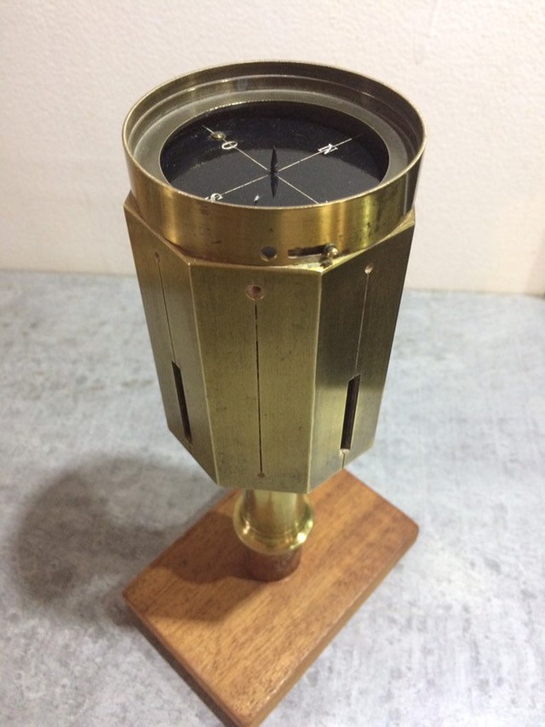 Octagonal Surveyor Square Brass - 