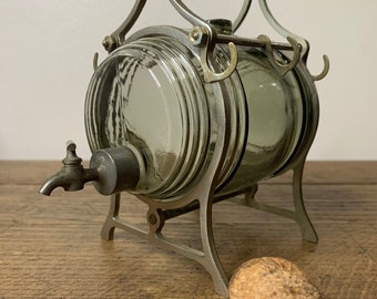 Glass barrel for spirits