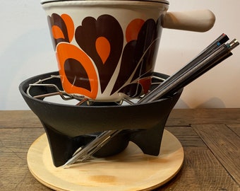 Le Creuset fondue pan, France