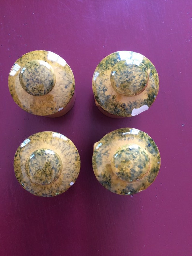 Vallauris France spice jars