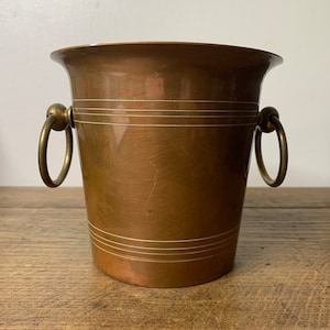 Copper ice bucket France