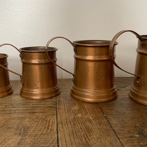 Vintage copper measure