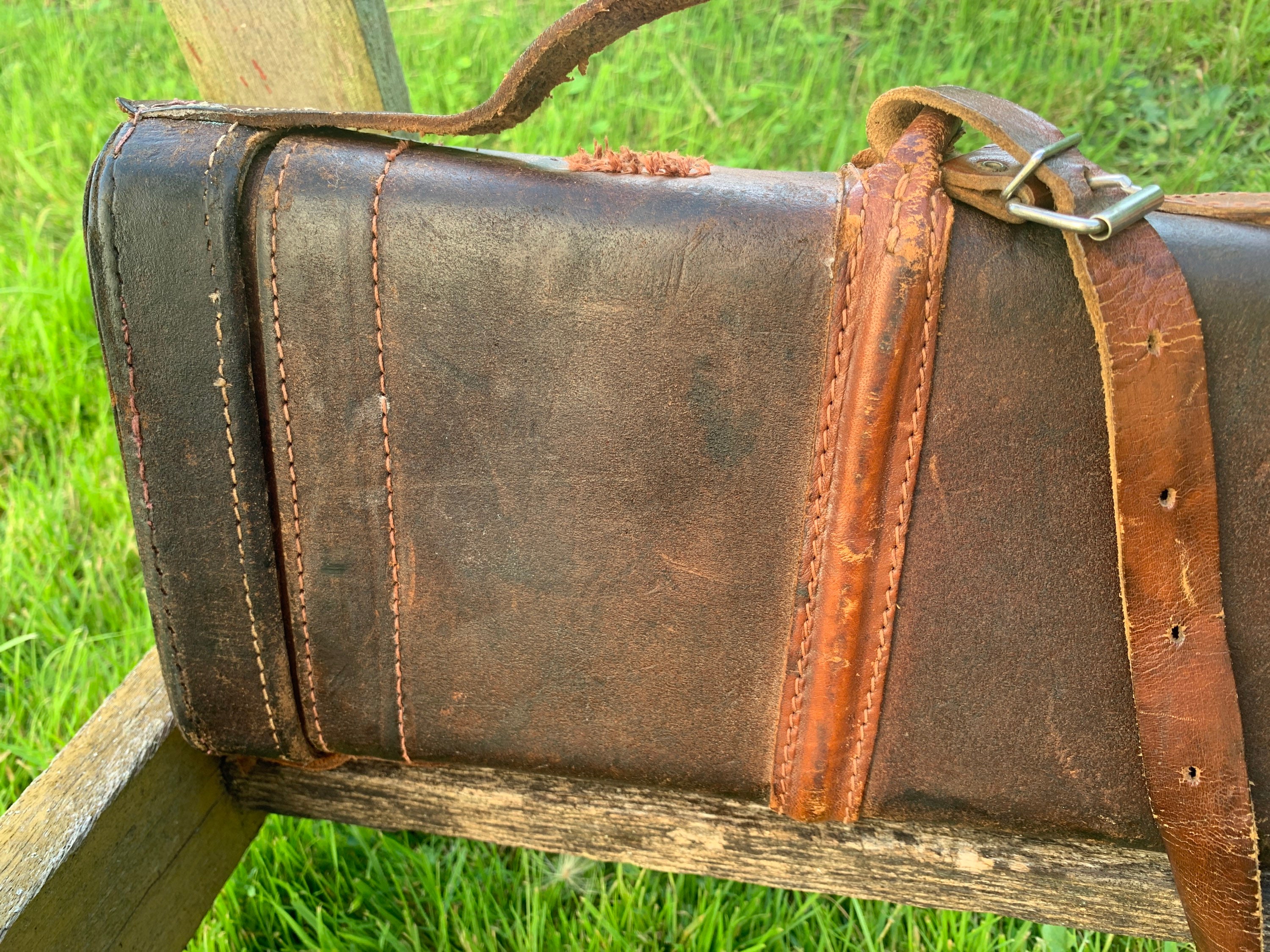 Vintage Leather Rifle Case Etsy