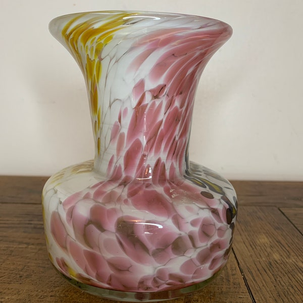 Murano blown glass vase