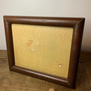 old wooden photo frame