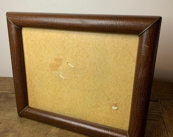 old wooden photo frame