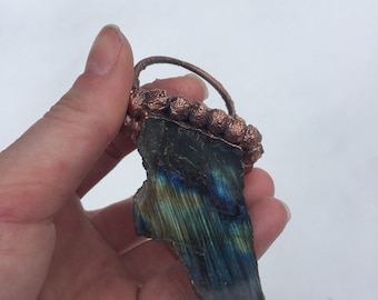 Statement Labradorite Pendant