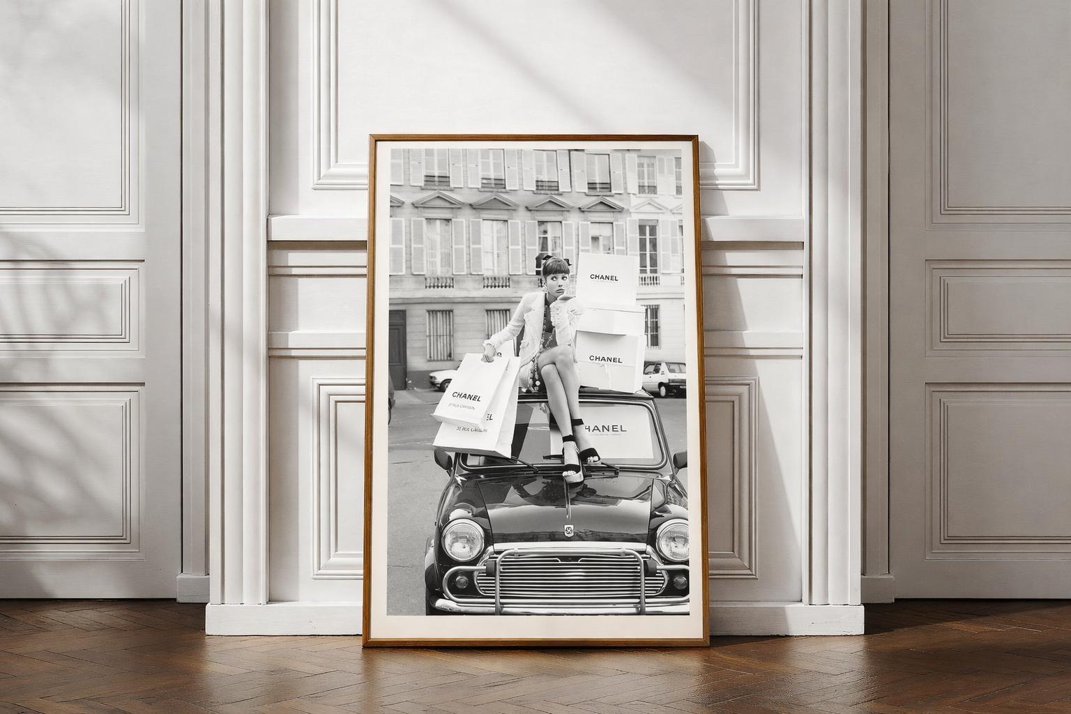 Chanel Vintage Poster - Etsy